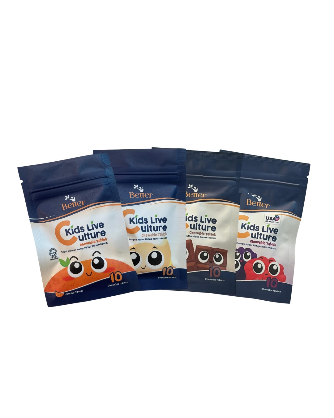 Better Kids Live Culture Chewable Tablet Trial Pack (10’s)