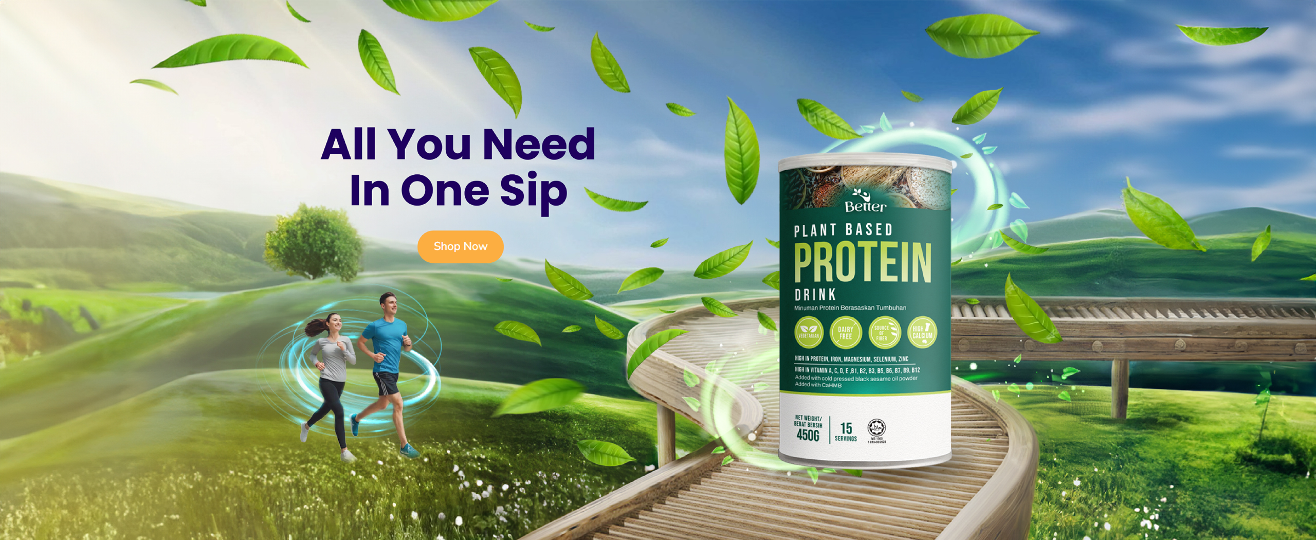 Better Protein Drink 2560x1050