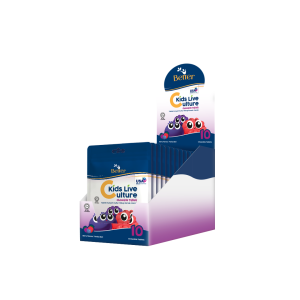 Better Kids Live Culture Chewable Tablet Mixed Berry 10's x 12 packs