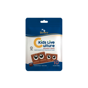 Better Kids Live Culture Chewable Tablet Chocolate 10's